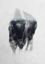 Load image into Gallery viewer, Bison In Mist
